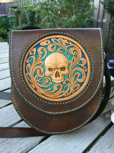 Leather Ladies Crossbody Satchel Bag, Closure Type : Magnet Button