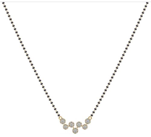 7 Vows Lab Grown Diamond Mangalsutra