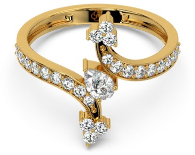 Delicate Lab Grown Diamond Ring, Gender : Female