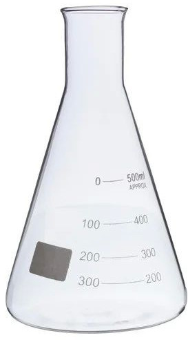 Dricon Borosilicate Glass Conical Flask For Laboratory