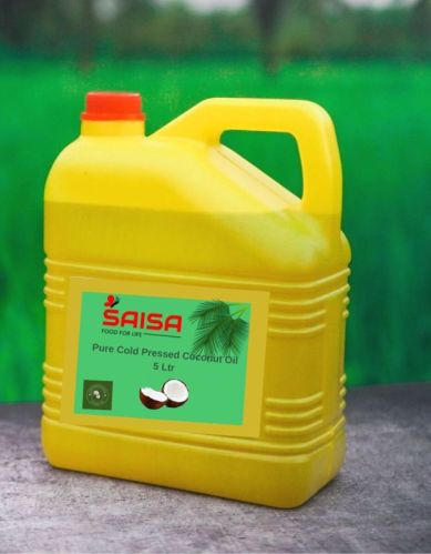 5 Ltr Cold Pressed Coconut Oil For Cooking