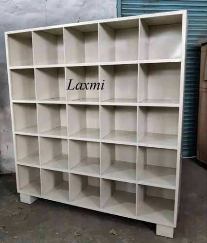 Sri Laxmi Mild Steel Pigeon Hole Rack Cupboard, Color : White