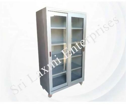 Sri Laxmi Sliding Steel 6 Feet Cupboard