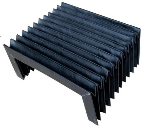 PVC Coated Fabric Nylon Telescopic Bellow Cover For Industrial