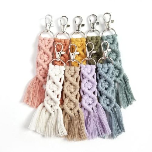 Macrame Keychains, Gender : Unisex