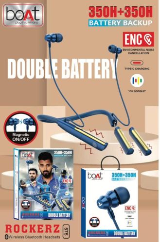 ABS Plastic Bluetooth Neckband Headphones, Color : Assorted