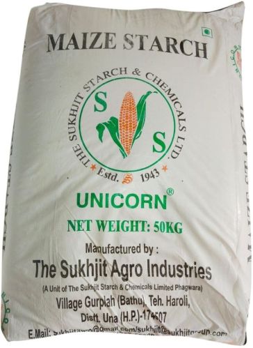 Sukhjit Maize Starch Powder For Industrial