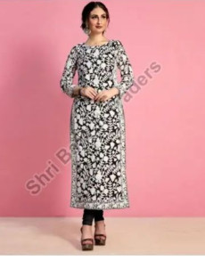 All Chiffon Kashmiri Kurti