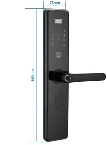 Ovlox India Metal Fingerprint Door Lock With Mobile APP