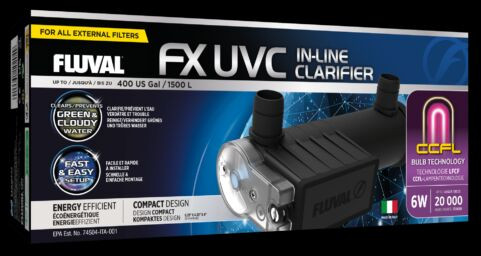 Fluval FX UVC In-Line Clarifier