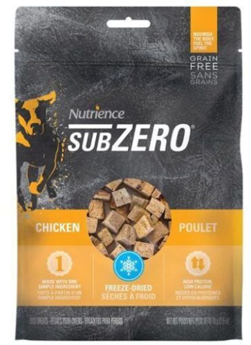 Nutrience Grain Free SubZero Treats Freeze Dried Chicken