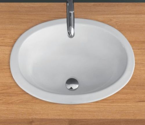 Polished Plain 580mmX425mmX200 Counter Basin For Bathroom