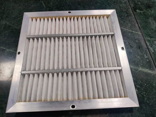 Luft Polished Washable Aluminium Air Filter, Shape : Rectangular