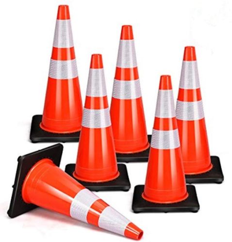 ABS Traffic Cones, Packaging Type : Red