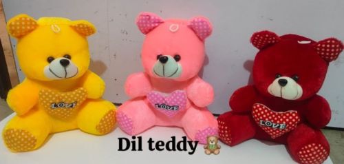 7mm Fur Dil Teddy, Color : 6colour