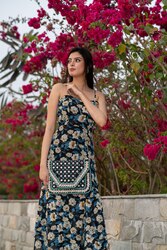 Stylish Boho Jute Sling Bag, Technics : Machine Made, Packaging Type : Carton Box