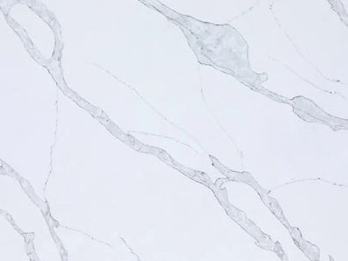 Bianco Calacatta Quartz, Color : White