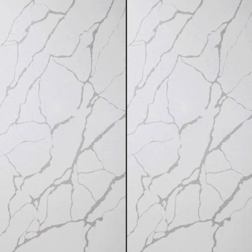 Calacatta Sponda Quartz, Color : White