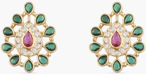 Kul Gold-plated Silver Stud Earrings