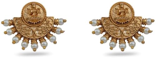 Duti Antique Coin Stud Earrings