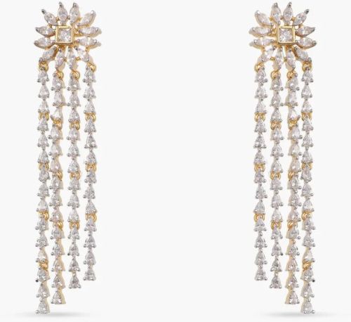 Margie Cz Drop Earrings