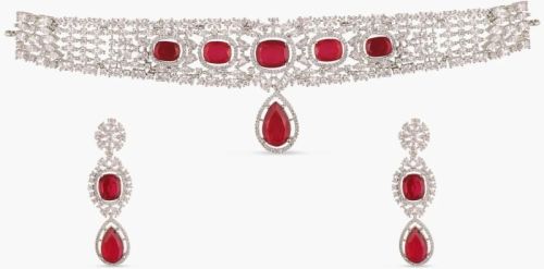 Mealla Nakshatra Cz Choker Set