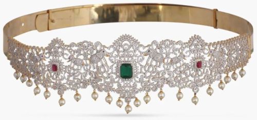 Menaha Nakshatra Cz Waist Band