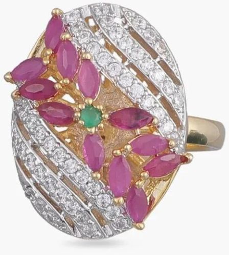 Nina Nakshatra Cz Ring
