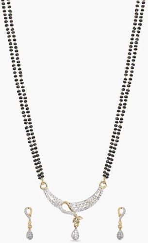 Priyam Nakshatra Cz Mangalsutra Necklace Set