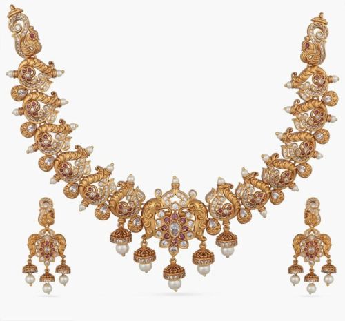 Tulshi Antique Necklace Set