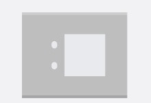 3M Solid Aluminum Cover Plate With 2 Holes + 2M Window