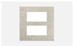 Solid Marble Finish Cover Plate With Frame 9M