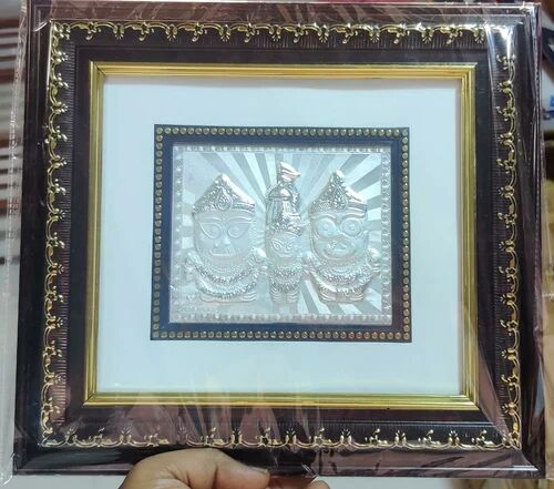 Kalash 999 Silver Jagthnathpuri Frame, Packaging Type : Wooden Box For Worship