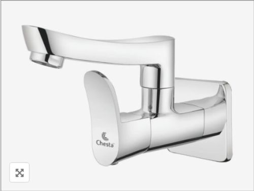 Bl- 1007 – Sink Cock With Wall Flange