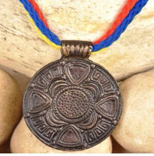 Brass Circle Pendant