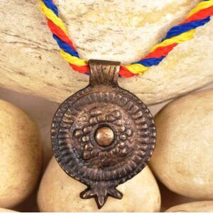 Bronze Pomegranate Shaped Pendant