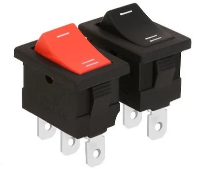 3 Pin 2 Way Mini Rocker Spdt Switch