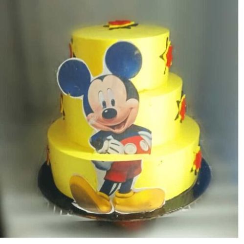 Mickey Mouse 3 Tier Cake