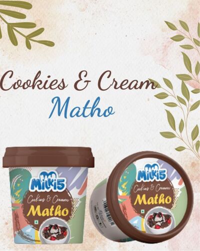 Cookies Cream Matho Shrikhand, Taste : Sweet
