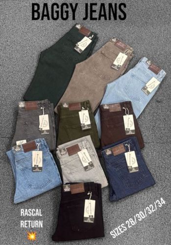 Washed denim jeans, Brand Name : Rascal Return All Size
