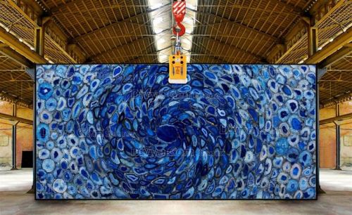 Blue Agate Tornado Slab