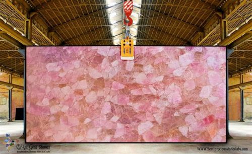 Pink Quartz Slab