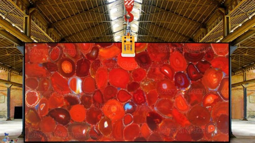Ruby Carnelian Slab