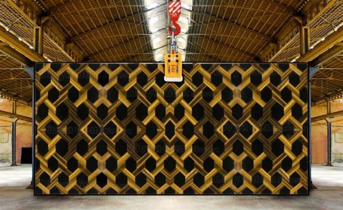 Tiger Eye Rope Pattern Black Jasper Slab