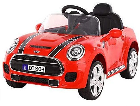 Patoys | Children Kids Electric Ride On Mini Cooper Car With Projector Up To 5 Years