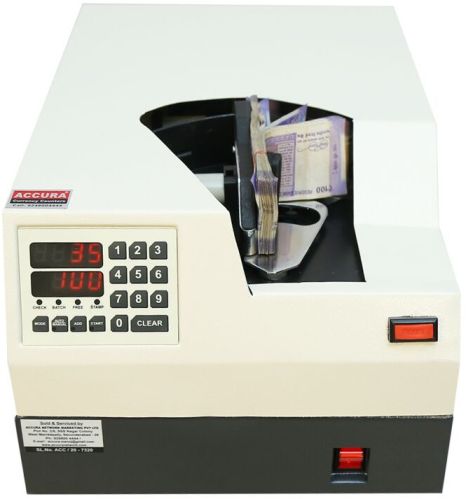 Accura Bundle Note Counter Desktop Model