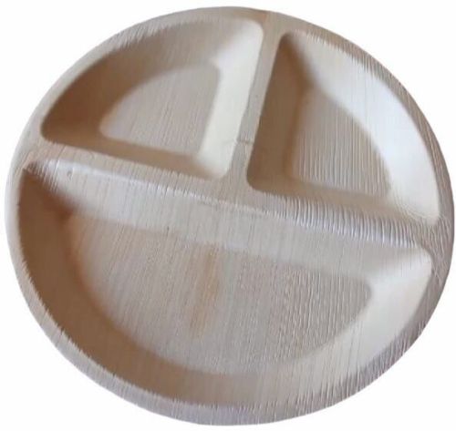 10″ Round 3 Partition Plate Style