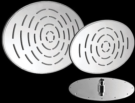 Stainless Steel Db Shower Oval Ellipso, Thickness : 12.7 Mm