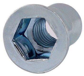 Hydranut Half Hex Threaded Nut