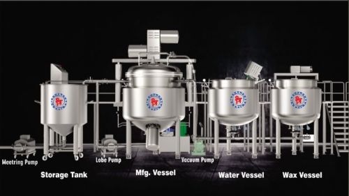 OINTMENT CREAM MANUFACTURING PLANT, Capacity : S Kg To 5000 Kgs